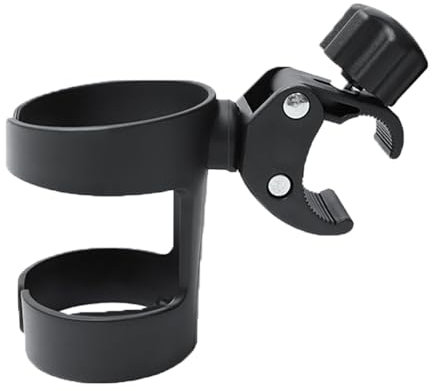 Getränkehalter Für Kinderwagen, b-uggy Zubehör, Becherhalter Mit Großem Kaliberdesign, unive-rsal Becherhalter Kaffeehalter Kinderwagen Rollator Fahrrad Cup Holder Langlebiger, 360 Grad Drehbarer