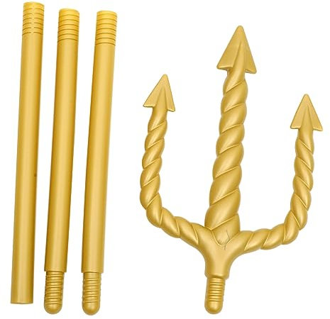 BESPORTBLE Fourchette De Costume De Accessoire Halloween Fourchette De Cosplay Poignée Détachable Facile à Transporter Ranger