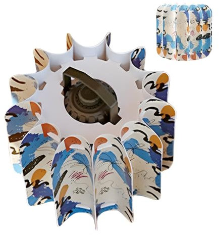 Pantalla colgante para rompecabezas | Pantalla para lámpara colgante de suelo, accesorio de decoración luminosa, linterna para picnics, casas de huéspedes, balcones exteriores y