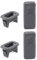 Zkydhbd 1/2/4 Set Car Door Lock Pin Caps Set Ersatzverriegelungsstiftkappen Mit Holding MB774548 MB775216 Für V31 V32 Auto Schloss Upgrades Türhardware