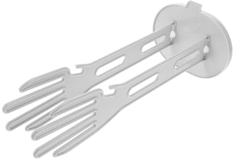 Toyvian Glove Holder Drying Rack Plastic Kitchen Glove Stand Multi-Purpose Towel and Mitten Storage Compact Space-Saving Design for Household Cleaning