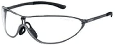 Uvex Polyamid 6.6/Polycarbonat Metallbrille mit Hoher Flexibilität bei Geringem Gewicht, Grau/Transparent (Klar)