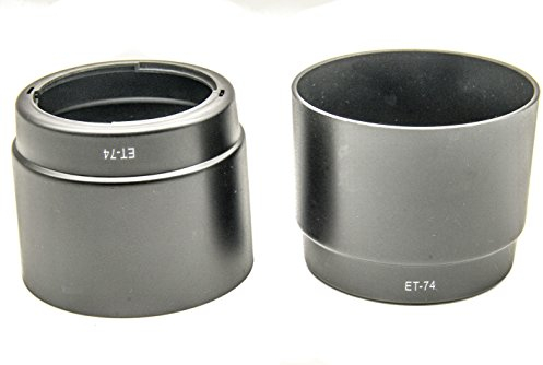 PROtastic ET-74 Gegenlichtblende für Canon EF 70-200 mm F/4L und 70-200 mm F/4L is Objektive, 2 Stück