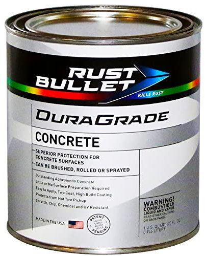 DuraGrade - Concrete Paint & Protective Floor Coating - Jet Black, 1Qt