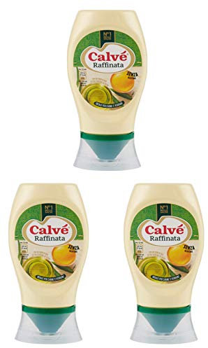 Calve' Maionese Raffinata Extra Vergine Top Down, 250ml 3 Confezioni