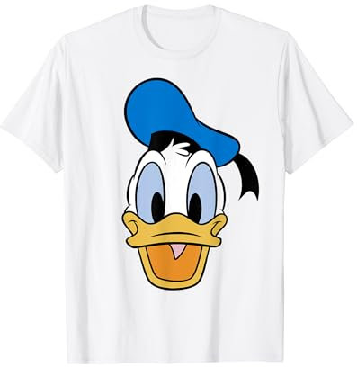 Disney Mickey And Friends Donald Duck Big Face T-Shirt