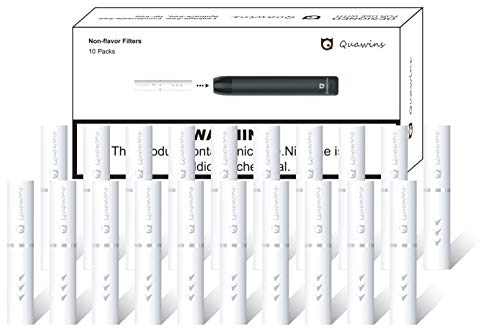 QUAWINS Filtri Di Ricambio Per Vstick Pro Confezione Da Pezzi Quawins Originale (no Nicotina), Bianco, 20 Unità