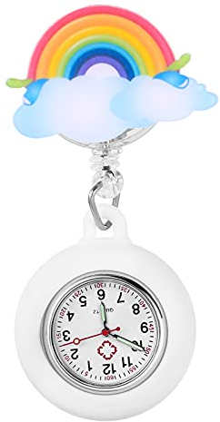 Hemobllo Tavolo Dell'infermiere Tasca Cartoni Animati Orologi Infermieristici Gadget Sanitari Orologi Da Uomo Fob Per Infermieri Gadget Opera o Petto Gel Di Silice