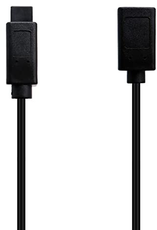 LOKEKE Câble Firewire 800 vers Firewire 400 IEEE 1394B 9 broches vers 6 broches mâle vers femelle pour imprimante, PC, appareil photo numérique (9-6)