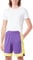Champion Legacy Authentic Pants Soft Mesh Tape Logo Bermuda Bermuda, Uomo ,Viola, M