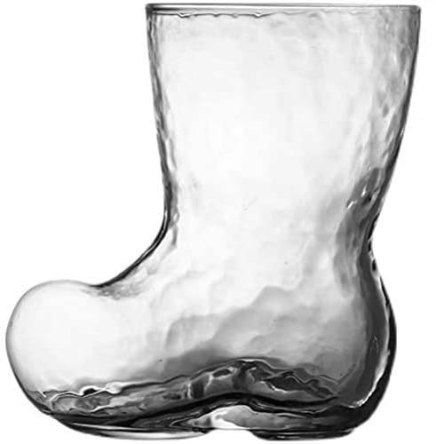 Luxshiny Bottes Verre à Vin Verres à Spiritueux Tasse De Bière Verres à Liqueur De Botte Tasse à Thé Verres à Vin En Verre Botte De Bière Gobelet Un Verre Personnalité