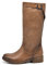 IF Fashion Stivali Stivaletti da Donna Biker Motociclista Traforati Primaverili Estivi con Fibbia LY70-4 Cuoio (2023) N.37