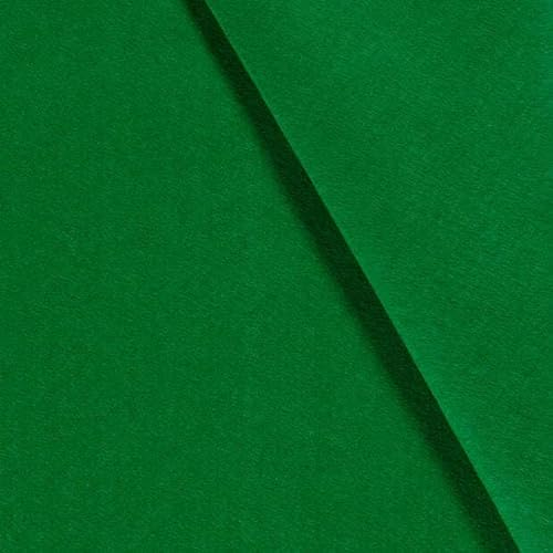 Bastelfilz Meterware - Filzstoff basteln - Dicker Filz Uni - Taschenfilz nähen - robuster Nadelfilz - Dicker Dekofilz einfarbig - 3 mm DICK *** 50 cm x 90 cm ***, Farbe: 025 grün