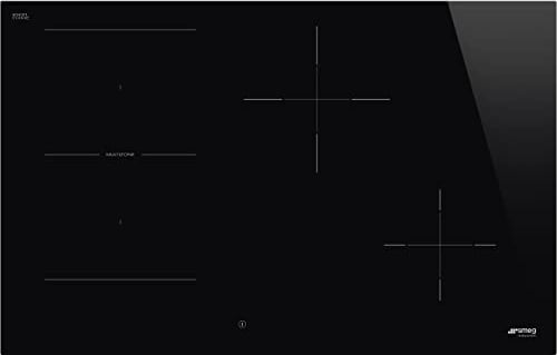 SMEG SI1M4844D, Placa de inducción UNIVERSAL, Black glass