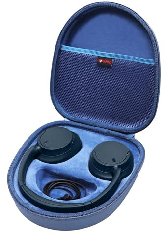 XANAD Carrying Case for Sony WH-CH720N Noise Cancelling Wireless Bluetooth Headphones (Blue Lining)