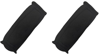 Kripyery Fitnessgeräte 2 Stück Handgewichte mit Gurt für Physiotherapie Laufen Wiederverwendbare Hanteln zum Gehen Physiotherapie Gewichte Set Schwarz Einheitsgröße