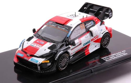 Ixo Model MODELLINO IN Scala COMPATIBILE Con Toyota GR Yaris RALLY1 N.69 Rally Croatia 2022 ROVANPERA/HALTTUNEN 1:43 RAM849