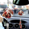 Personalisierte Auto Rückspiegel Kristall Foto Anhänger, Kristall-Foto-Anhänger, Mode Autozubehör, Rückspiegel Anhänger, Glückskristall Auto Interieur