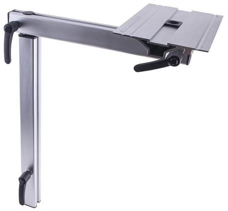 CNCYEAH Abnehmbare Tischbein, Laptop Tischbein, Tischbeinklammern können 360 Grad, Aluminiumlegierung Tischbein Halterung für Sofa, Wand oder Wohnwagen, Wohnmobil