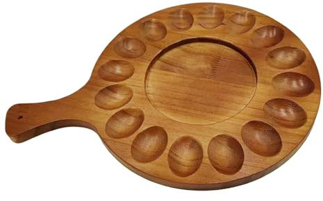 Bandeja para huevos de Pascua, bandeja para huevos de Pascua, contenedor de bandeja para servir 16 huevos, bandeja para servir huevos, bandeja de catering, contenedor de huevos de Pascua | Plato