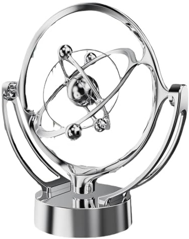 Juguete de Movimiento perpetuo,Juguete de Escritorio con máquina de Movimiento perpetuo,Modelo de Tierra de Arte Cinético | Gadget de física científica, Juguete Educativo de Mesa, Accesorios