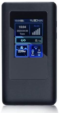 Junterone MiFi Mobile Modem Hotspot 5g tarjeta SIM router sin doble banda portátil 5 GHz WiFi dispositivo soporte banda de frecuencia bloqueada
