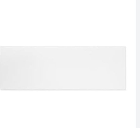 Modern Bathroom Single & Double Ended Straight Bath Gloss White Acrylic Bathtub End Side Panel Options (Side Panel Only 1700mm)