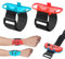 VODAFQS 2 Braccialetti per Just Dance Cenawin 2-in-1 Cinturino elastico da polso per Nintendo Switch/Switch OLED JoyCon (Rosso e Blu)