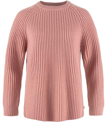 FJALLRAVEN 14600183-300 Övik Rib Sweater W Sweatshirt Women's Dusty Rose Size L