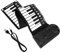Toddmomy Piano Enrollable Portátil de Teclas Piano Electrónico Flexible Principiantes Plegable con Función de Grabación y Altavoces y Estudiantes