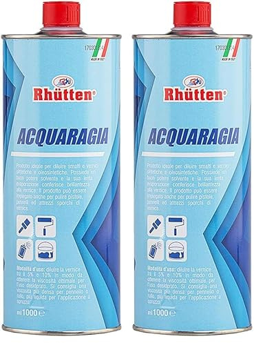 Rhutten, Acquaragia 1 lt (Confezione da 2)