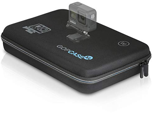 Wicked Chili Universal Tasche für elektronische Kleingeräte - Schutztasche mit anpassbarem Inlay, zB Für ActionCam, Zubehör, Mini Drohne (Innenliegendes Zubehör Fach für Kabel und Akkus)