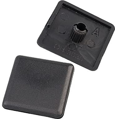 MerkaatSysteme M8 PVC Endkappen Abdeckkappen für Aluminium Konstruktionsprofil 3030 16 Stk