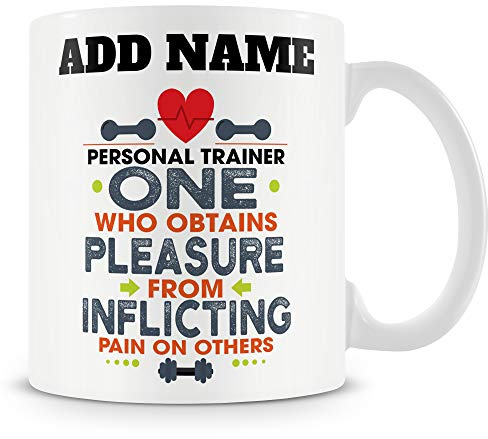 MUGGZ Personalised Trainer Mug – “Pleasure from Inflicting Pain”