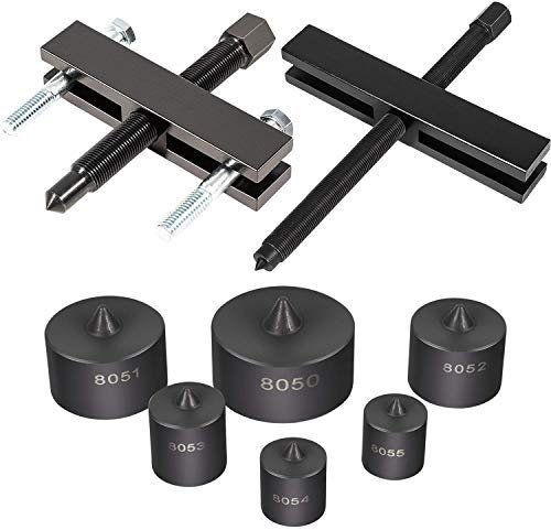 Yoursme 522 Extracteur de grande vitesse et poulie et extracteur de poulie 7393 et ensemble de protection d'arbre 8056 pour engrenages de distribution, poulies de ventilateur