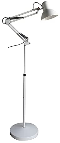 wonderlamp Avati Stehleuchte, höhenverstellbar, Körper und Gelenkkopf, 1 x E27