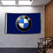 ENMOON Autorennflagge (90 x 150 cm), lebendige Farben, 150D Poly), Banner, Garage, Laden, Wanddekoration, große Flagge, Männerhöhle