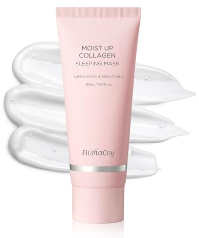 ElishaCoy Moist Up Collagen Schlafmaske, 50 ml