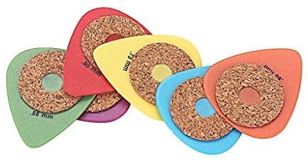 Harilla 6 Gitarren Plektren mit Non Grip