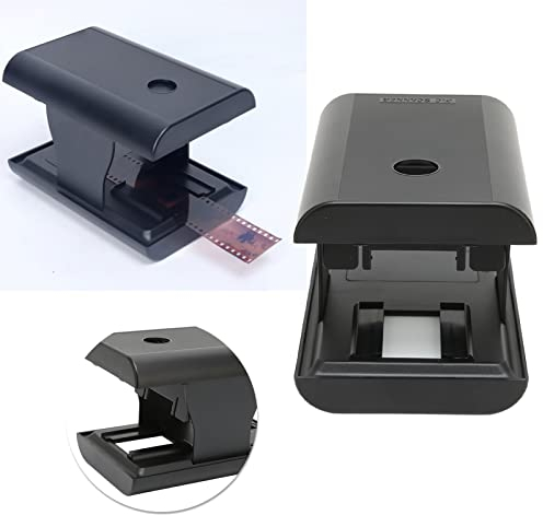 Mobiler Filmscanner, Tragbarer Faltbarer Mobiler Film- und Handy-Dia-Scanner, Lustiger Neuheits-Scanner Scannen und Spielen mit Alten 35-mm-Filmen und Dias mit Smartphone-Kamera,