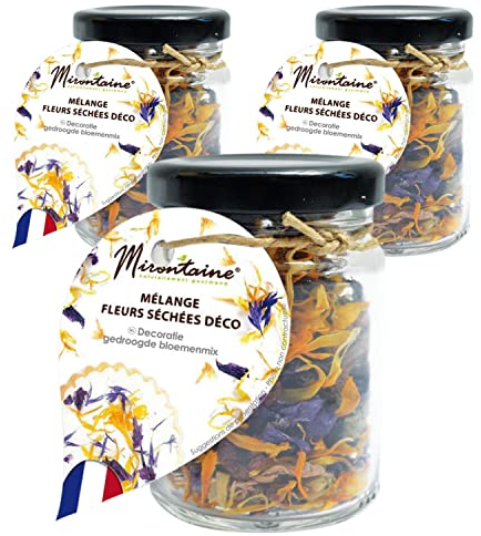 Mix aus essbaren Trockenblumen zum Backen 13 g