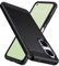 Natbok Custodia Cover per Asus Zenfone 10, Fibra di Carbonio Morbido Silicone TPU Cover, Antigraffio, Antiscivolo, Antiurto di Grado Militare e Robusta per Asus Zenfone 10, Nero