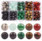 200 Stück Edelstein Perlen zum Auffädeln, 8mm Perlen für Armbänder Steinperlen Natürliche Edelsteine Naturstein Perlen Edelsteinperlen für Armbänder Halsketten Schmuckherstellung
