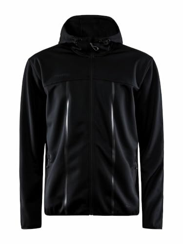 Craft Herren Adv Explore Winddichte, Wasserabweisende Softshelljacke Herren., 2 Seitentasche, 1 Innentasche., Übergangsjacke Herren Softshelljacke