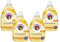 CHANTECLAIR i Concentrati Ammorbidente Sublime Fiori di arancio e Narciso Orangen und Narzissenblüten Weichspüler 4x1000ml lang anhaltender Duft 50 Wäschen Waschmitte