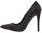IRIDIA Damen Pumps mit Nieten, SCHWARZ, 38 EU