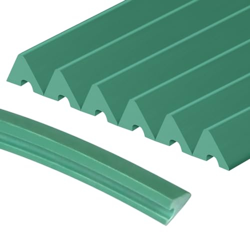 PolyMath Billiards K66 Rubber Bumpers, Lot de 6 coussins de Table de Piscine (Lot de 6), Bumpers de rechange Accessoires de rechange Pour Table de Piscine Standard 9 Pieds