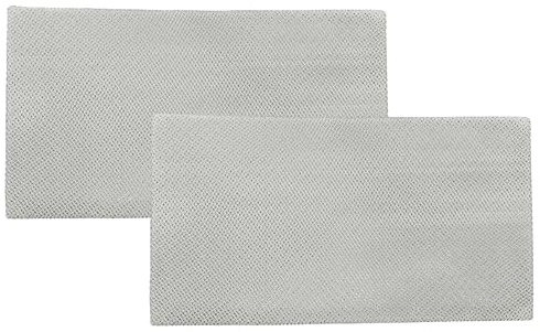 vhbw 2x Filtre anti-graisse compatible avec AEG 570D-M 94212130600, 570 D - M 61041008200 hotte de cuisine - 36,6 x 20,1 x 6 cm, métal