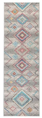 vidaXL Teppich ARBIZU Indoor und Outdoor Vintage-Design 80x250 cm