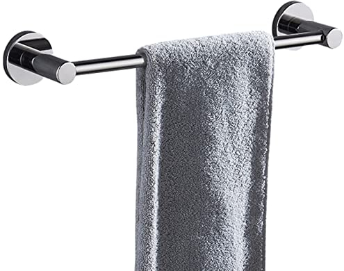 Einzel-Handtuchhalter aus Edelstahl, lang, 30–120 cm, Wand-Badetuchhalter, Schrauben-Montageschiene für Küche und Badezimmer, Silber (Größe: 40 cm), modisch